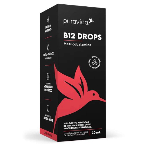 B12 DROPS PURAVIDA - 20 ML