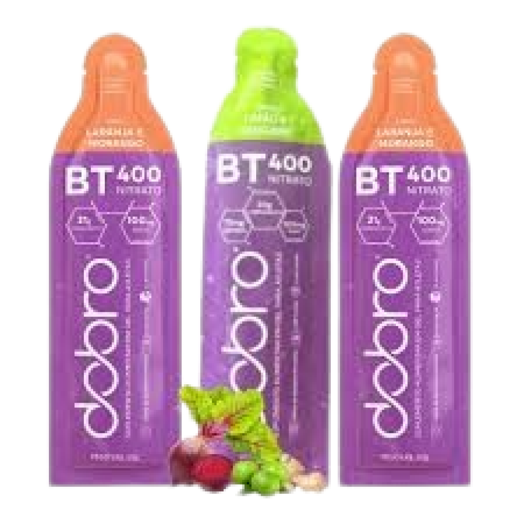 BT NITRATO 400 GEL 3 SACHÊS CARBOIDRATO BETERABA - TODOS OS SABORES