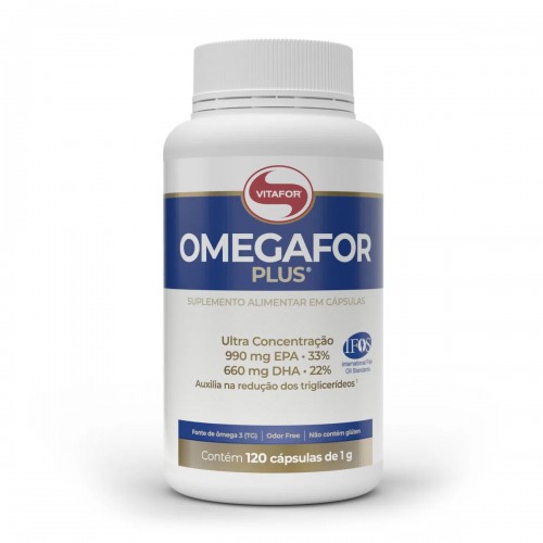 OMEGAFOR PLUS VITAFOR - 120 CÁPSULAS