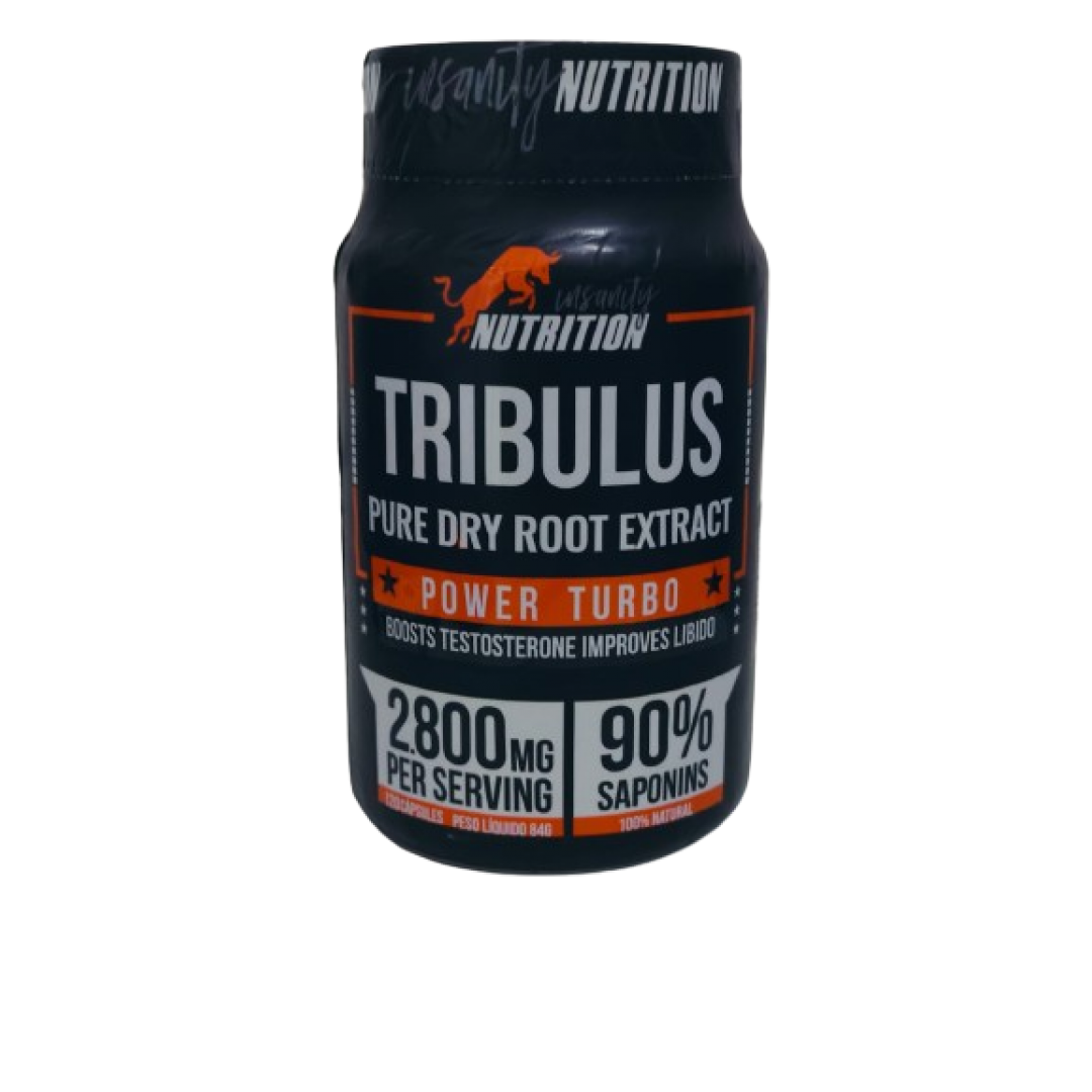 TRIBULUS PURE DRY ROOT EXTRACT INSANITY NUTRITION - 120 CAPS