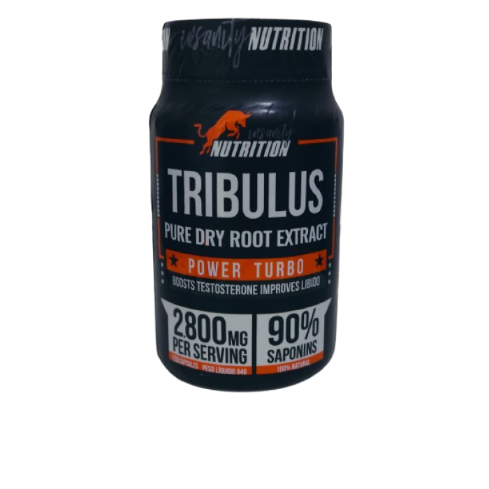 TRIBULUS PURE DRY ROOT EXTRACT INSANITY NUTRITION - 120 CAPS