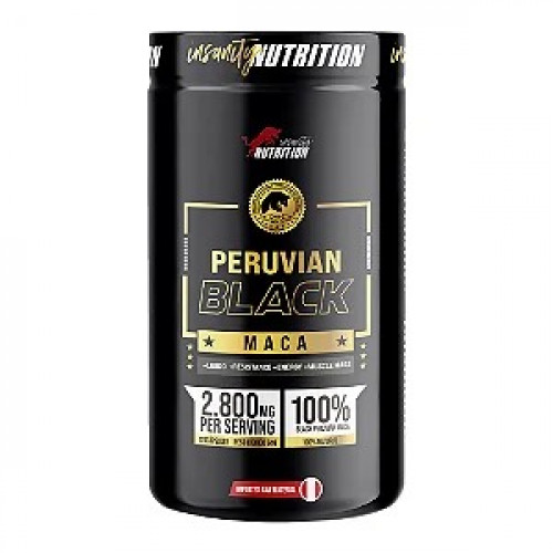 MACA PERUANA BLACK POWER TURBO INSANITY NUTRITION - 120 CAPS