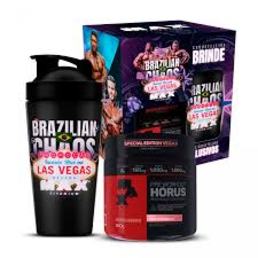 PROMOPACK HÓRUS INVASÃO LAS VEGAS POTE 300G