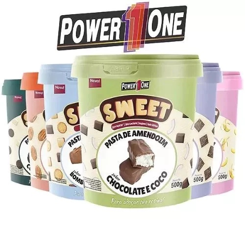 PASTA DE AMENDOIM SWEET SABORES - 500G PASTA DE AMENDOIM SWEET SABORES - 500G