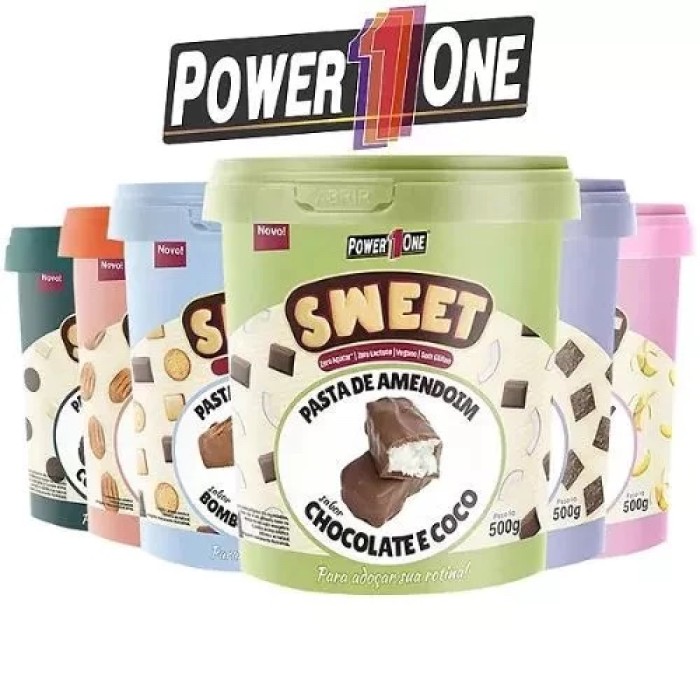 PASTA DE AMENDOIM SWEET SABORES - 500G PASTA DE AMENDOIM SWEET SABORES - 500G