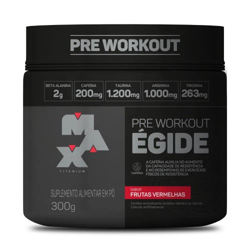 PRÉ WORKOUT ÉGIDE MAX TITANIUM - 300G