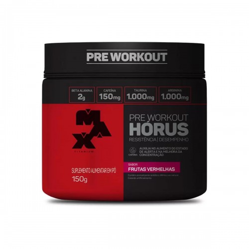 PRÉ WORKOUT HÓRUS MAX TITANIUM - 150G