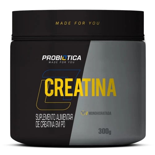 CREATINA 100% PURA PROBIÓTICA - 300G