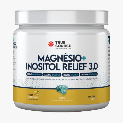 MAGNÉSIO INOSITOL RELIEF 3.0 True Source - 350GR