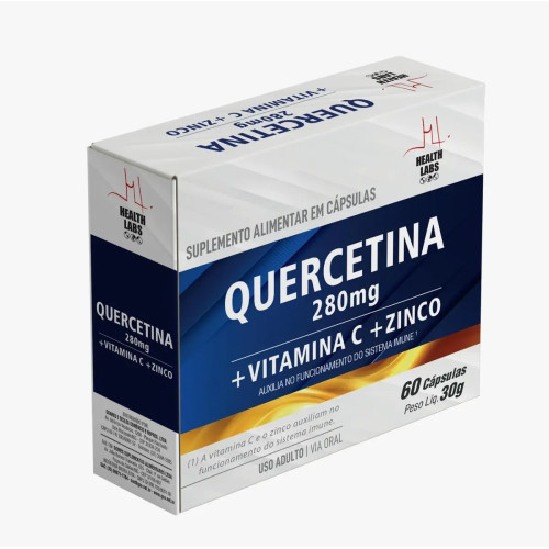 QUERCETINA + VITAMINA C + ZINCO HEALTH LABS