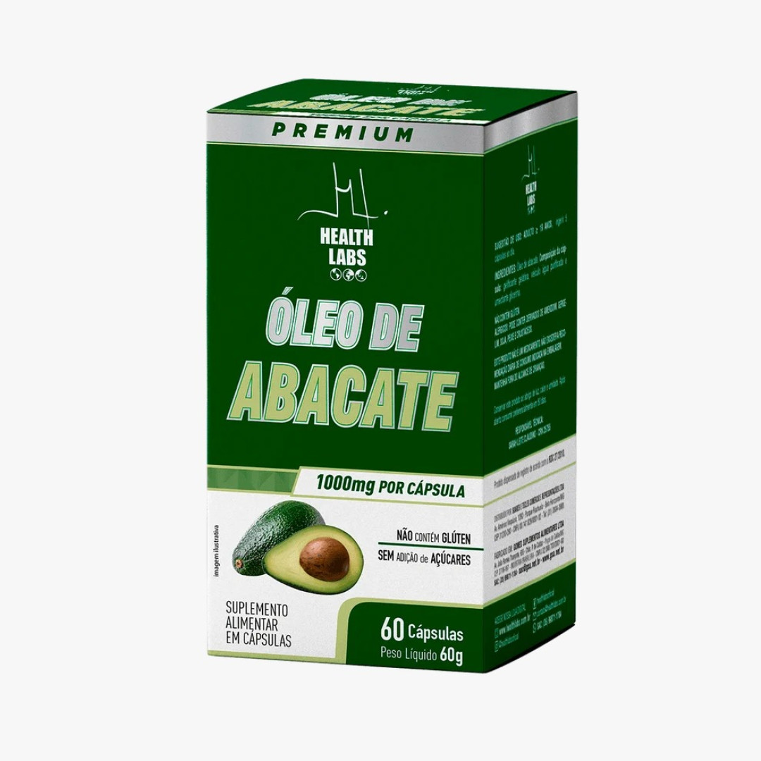 ÓLEO DE ABACATE HEALTH LABS