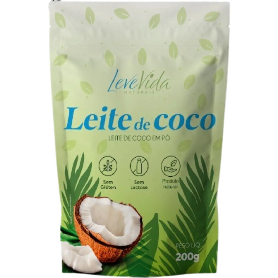 LEITE DE COCO EM PÓ LEVE VIDA