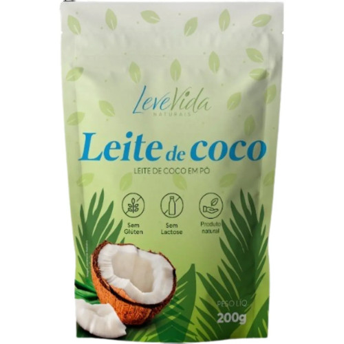 LEITE DE COCO EM PÓ LEVE VIDA