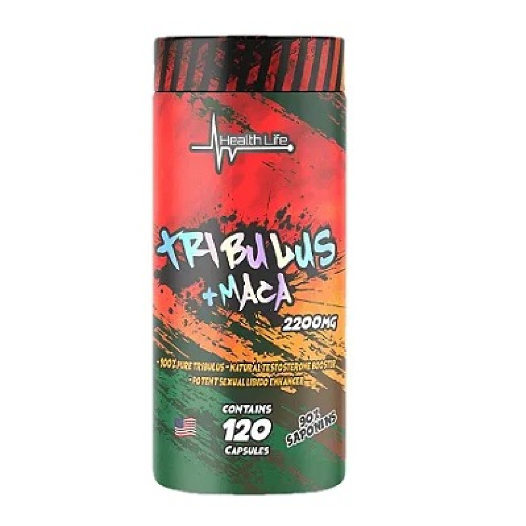 TRIBULUS + MACA HEALTH LIFE - 120 CAPS