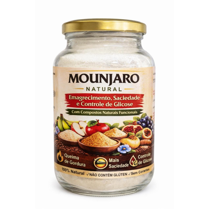 MOUNJARO NATURAL FIBRAS  - 380GR