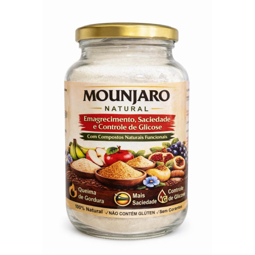 MOUNJARO NATURAL FIBRAS  - 380GR