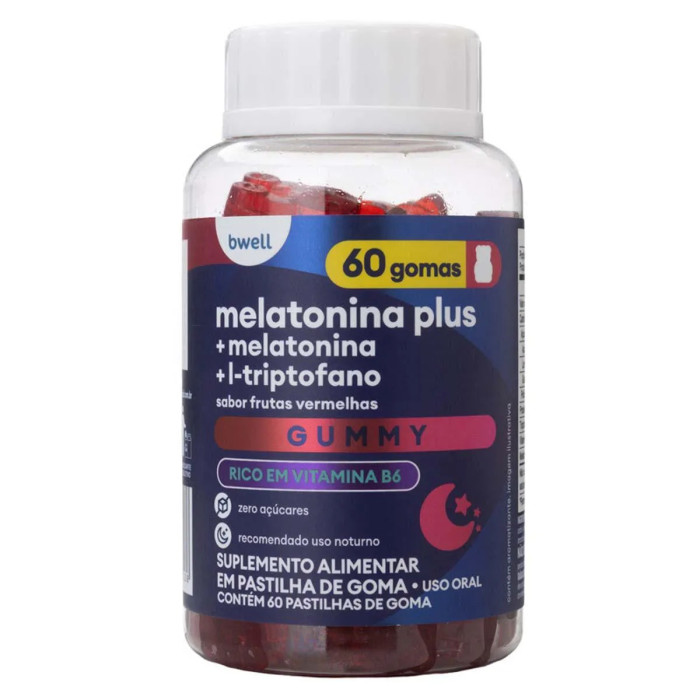MELATONINA PLUS +MELATONINA + I-TRIPTOFANO GUMMY