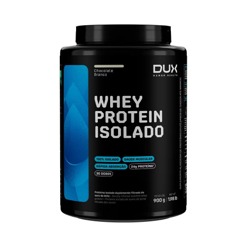 WHEY PROTEIN ISOLADO CHOCOLATE BRANCO DUX