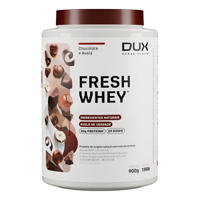 FRESH WHEY CHOCOLATE BELGA E AVELÃ