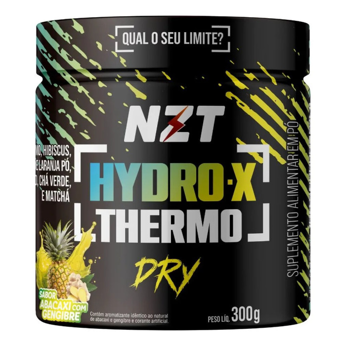 HYDRO-X THERMO DRY SABOR ABACAXI COM GENGIBRE
