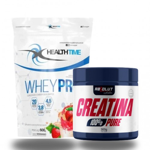 COMBO WHEYPRO 600G + CREATINA ABSOLUT NUTRITION 300G